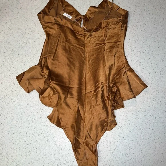 SKIMS SILK TEDDY ROMPER